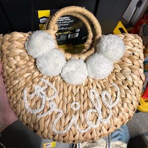 Bride Straw Bag